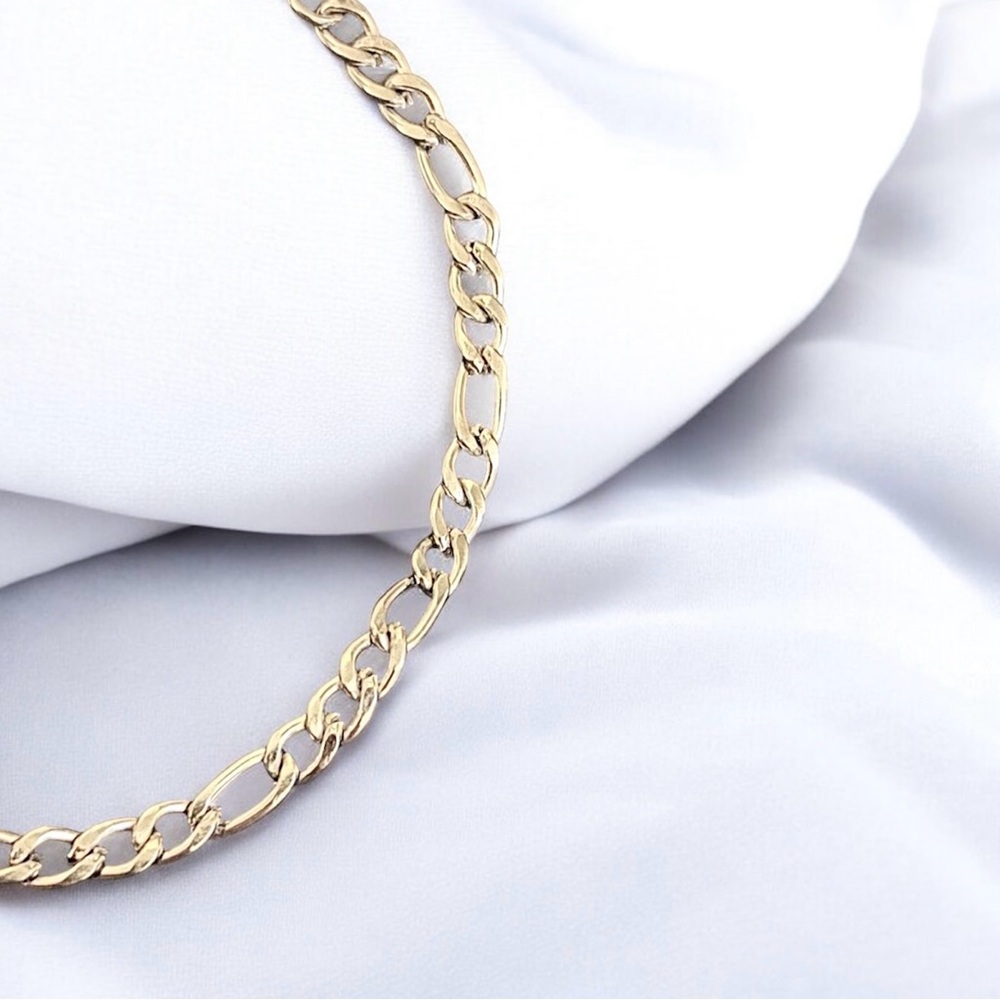 Figaro Stainless Steel 8 inche long and 4mm width bracelet - FINAL PRICE! - Picture 4 of 6